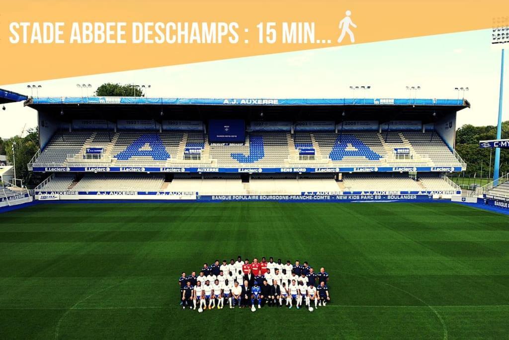 La Belle Pause - Studio Auxerre Proche Parking Zewnętrze zdjęcie
